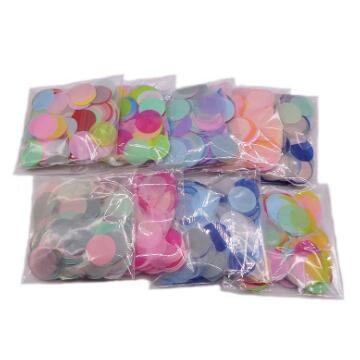 Hot Sell Colorful Theme 2.5cm Confetti Christmas Party Balloon Confetti Wedding Confetti