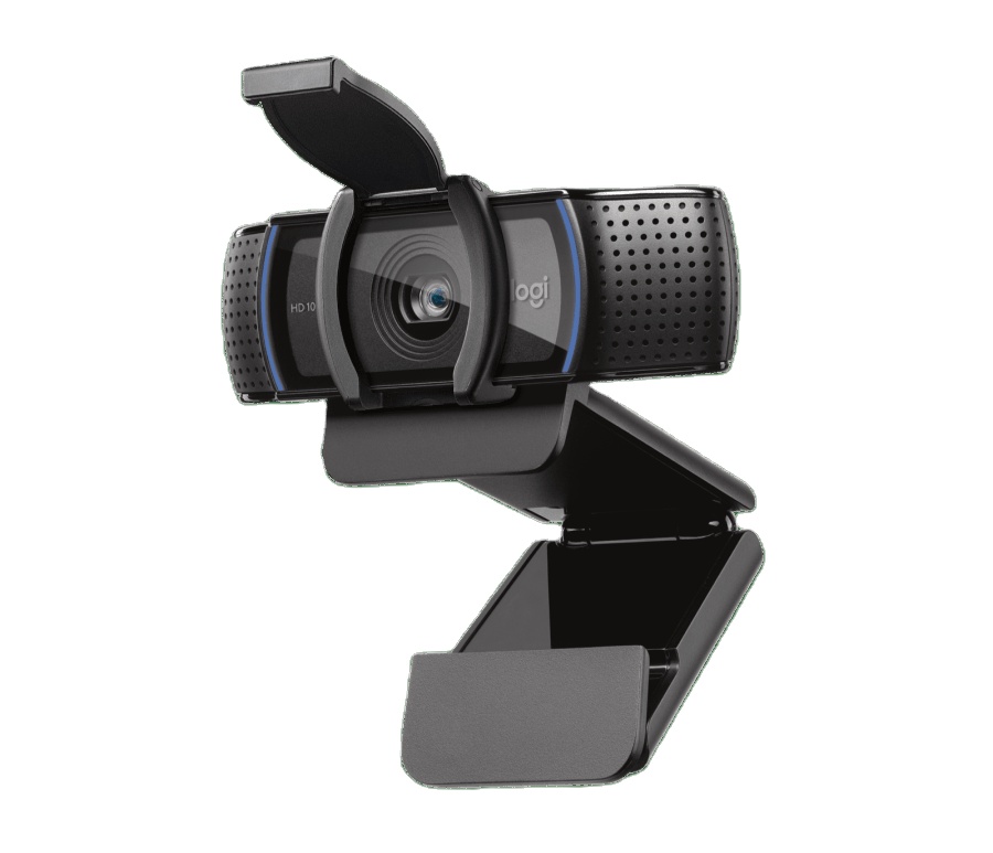 Широкоформатная веб-камера Logitech C920 Pro с автофокусом, Full HD, 1080p, для бизнес-конференций и обучения через Интернет