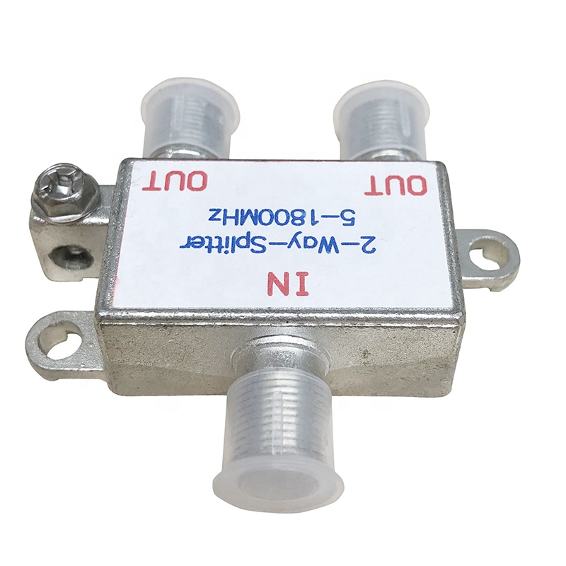 TOYOUMI Aluminum Indoor TV Splitter Housing 2 way 1.8G