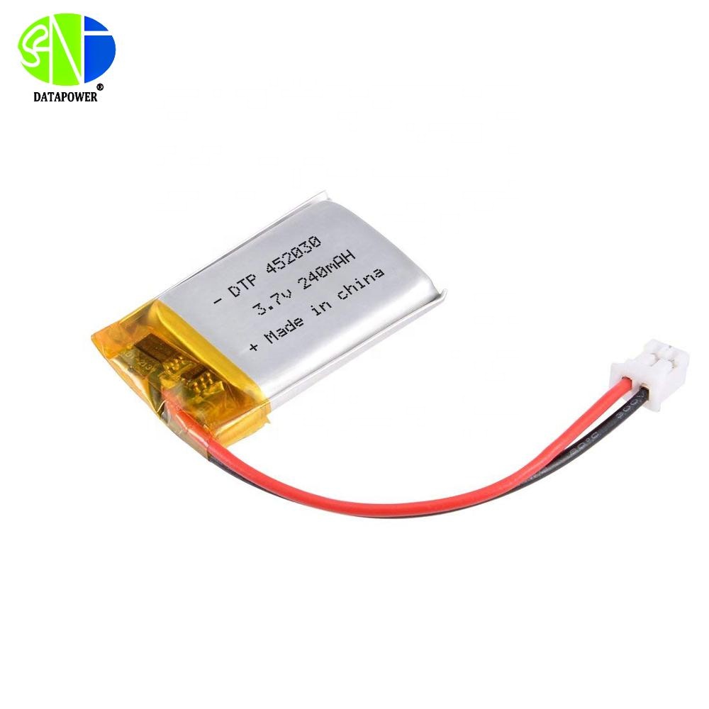 Dtp 3,7 v 230 mah 452030 батарея 3 провода lipo батарея с ntc