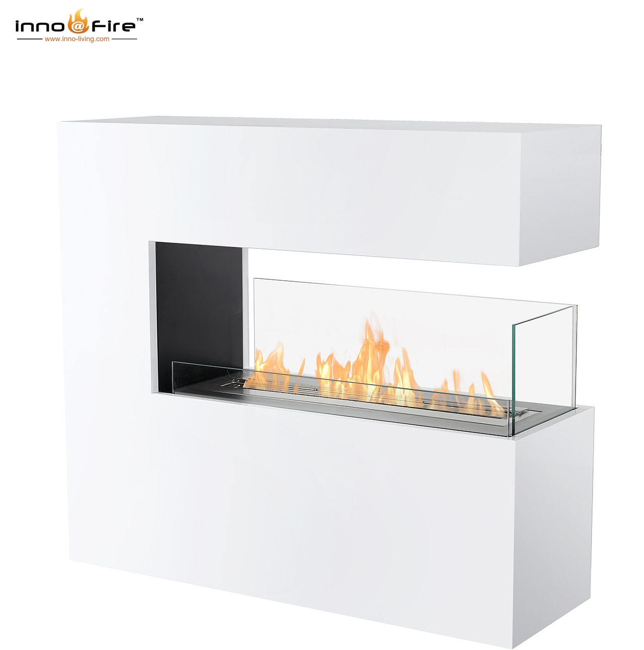 Inno living fire FS-12 домашняя мебель, автономный стеклянный камин, садовая мебель