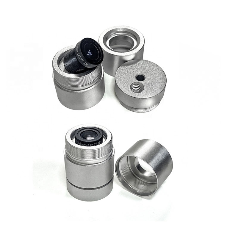 Aluminum Camera Lens Cap Turning Parts Lens Cover Customized Precision Aluminum Cnc Machining Parts