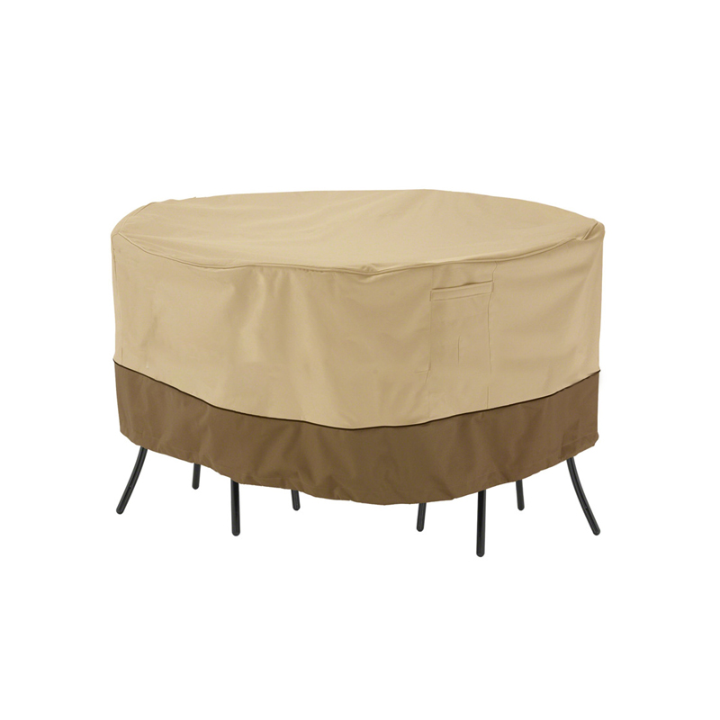 Waterproof Dust Protection Outdoor Home Garden Hanging Round Table Cover