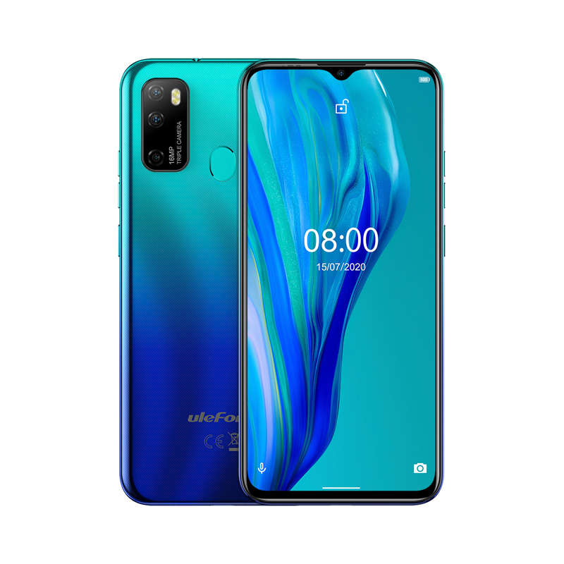 UNIWA Note 9P 6,52 дюймов Notch Screen Android 4 Гб оперативной памяти, 64 Гб встроенной памяти, FDD-LTE 4G Тройная камера мобильного телефона Nokia