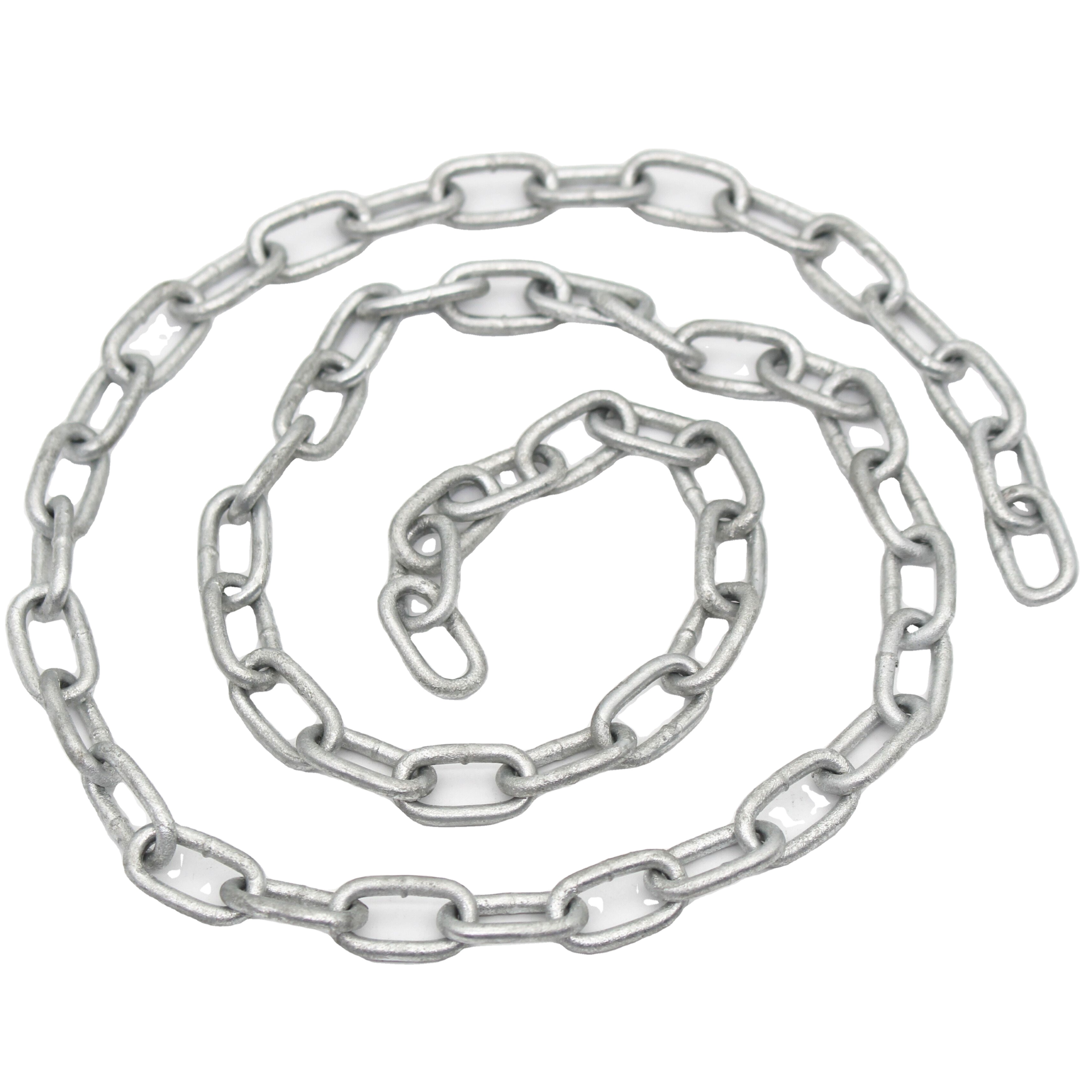 6 mm galvanised regular link chain commercial chain