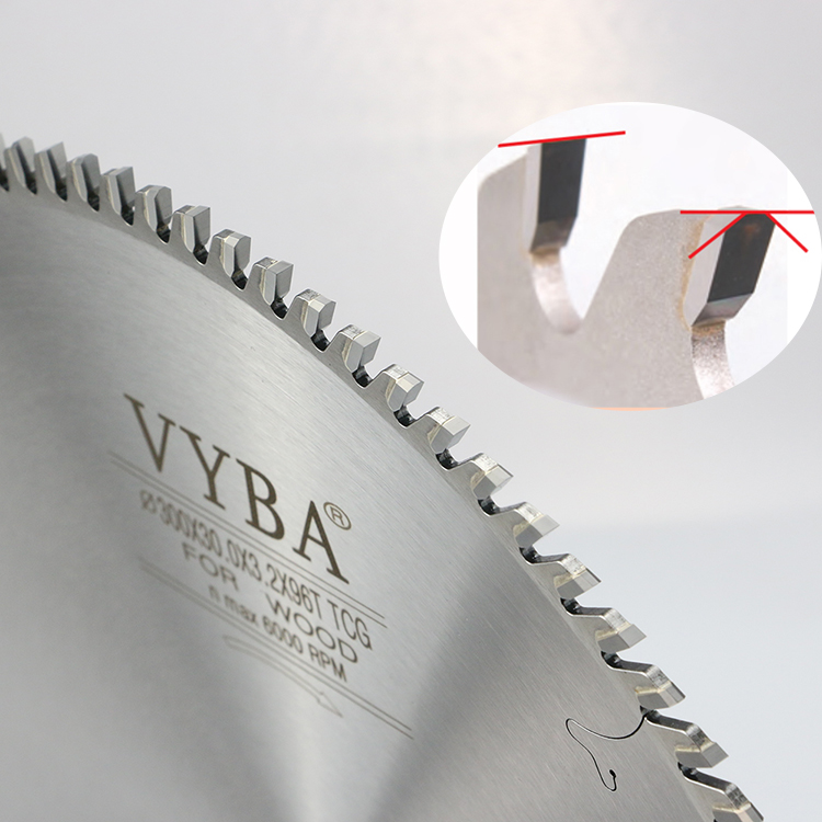 300x 96T Panel sizing TCT Circular Saw Blade for laminated wood cutting