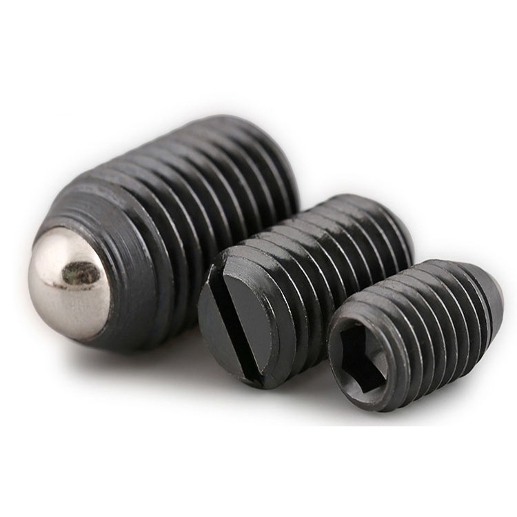 Wholesale steel ball-nose spring slot plungers threaded 304 stainless steel threaded ball spring plunger