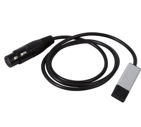 Usb к адаптеру интерфейса Dmx светодиодный Dmx512 компьютерный ПК контроллер освещения сцены диммер