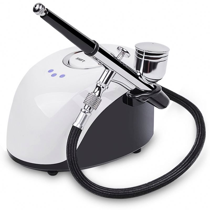 Professional Fine Airbrush Kit Home Hair Salon High Pressure Nail Airbrush