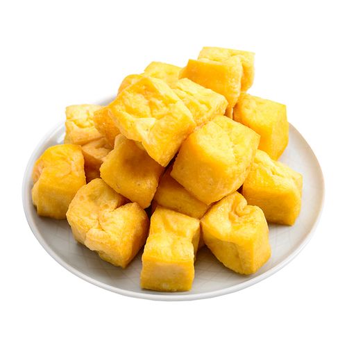 Factory New Arrival Fried Tofu Puffs Fried Bean Curd Frozen Fried Vegetable Cheese Meat
