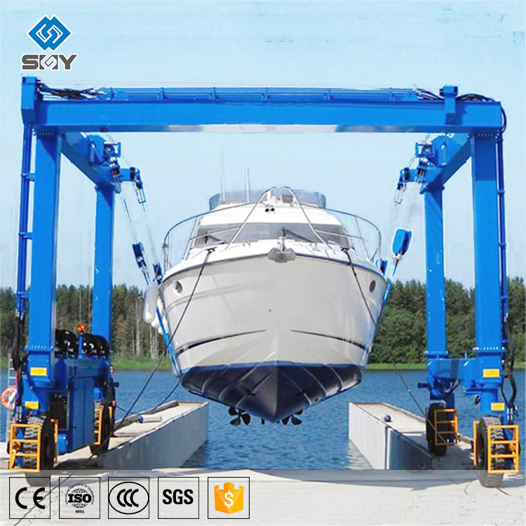 150 тонн морской лодки яхты путешествия подъемный кран Para La Venta для продажи