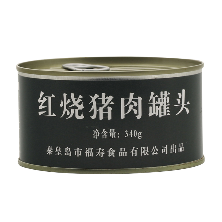Mre Meals Ready to Eat Army Food Canned Food 340g Canned Braised Pork