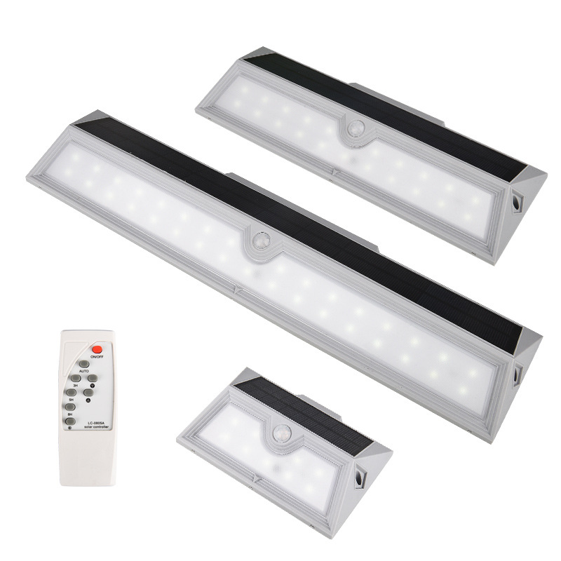 Outdoor Wall-mounted 9 LED 21 LED 33 LED Solar Motion Sensor Light Human Body Induction Use For Garden Pathway
