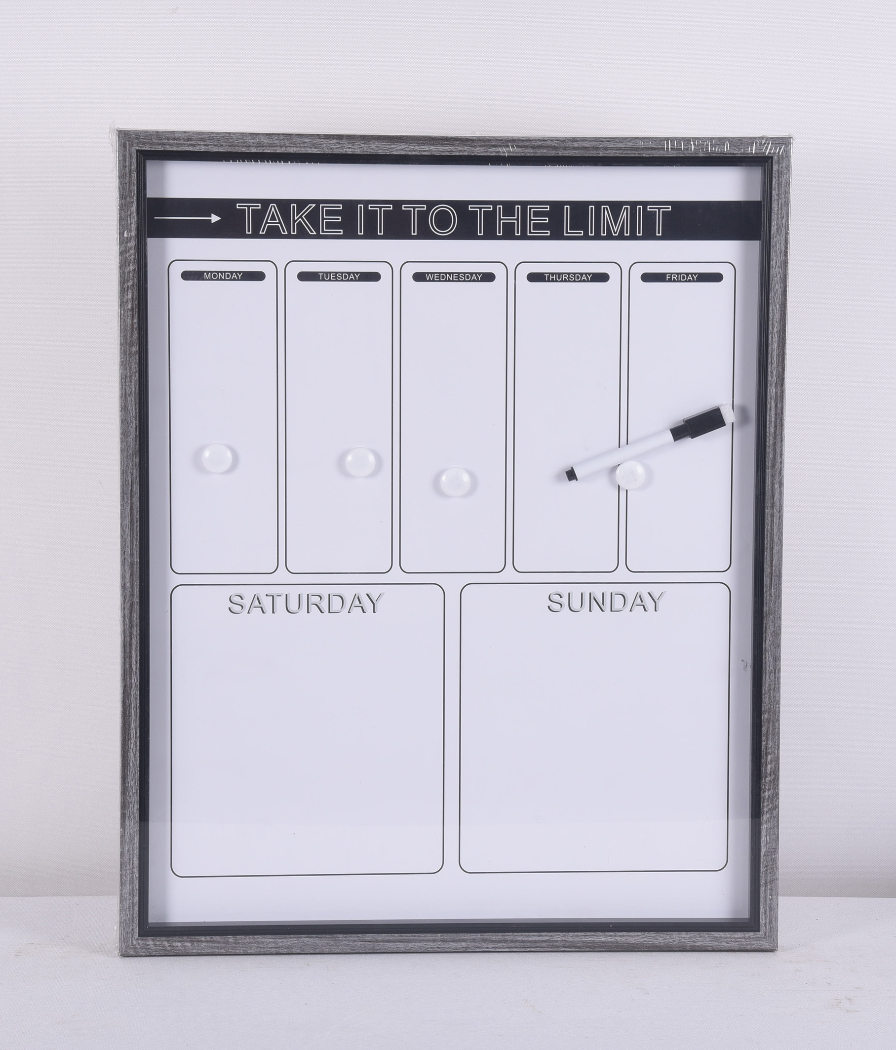 Weekly Plan Large Whiteboard Stickers Dry Erase Calendar Magic White Board
