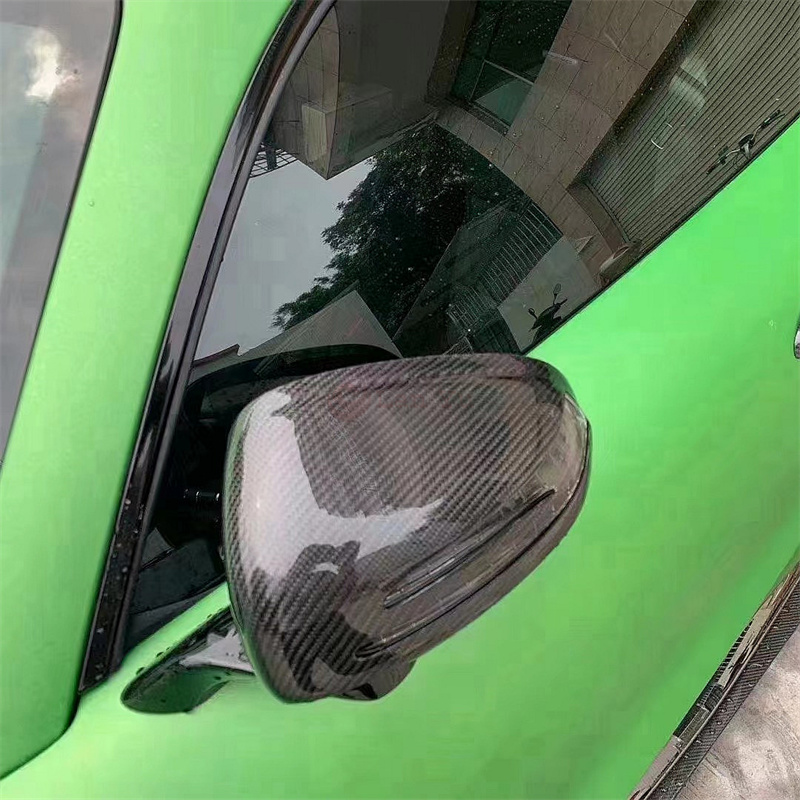 Prepreg 3K чехол для зеркала заднего вида из углеродного волокна для Mercedes-benz AMG GT SLK R172 SLC R197 SL R231 2012 + Сухой Карбон