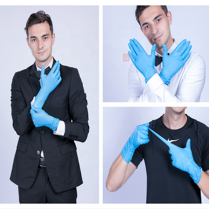 Powder-free Examination Gloves Factory Direct Nitrile Disposable Premium 3 Years OEM Service Accepted Class I