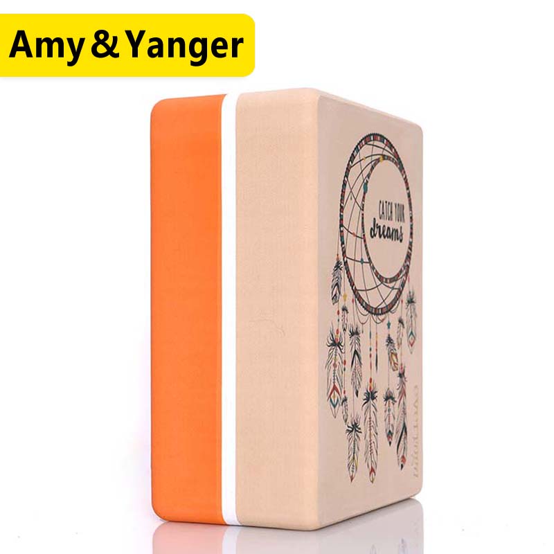 EVA foam yoga block thick 469inch high density durable custom printed yoga brick