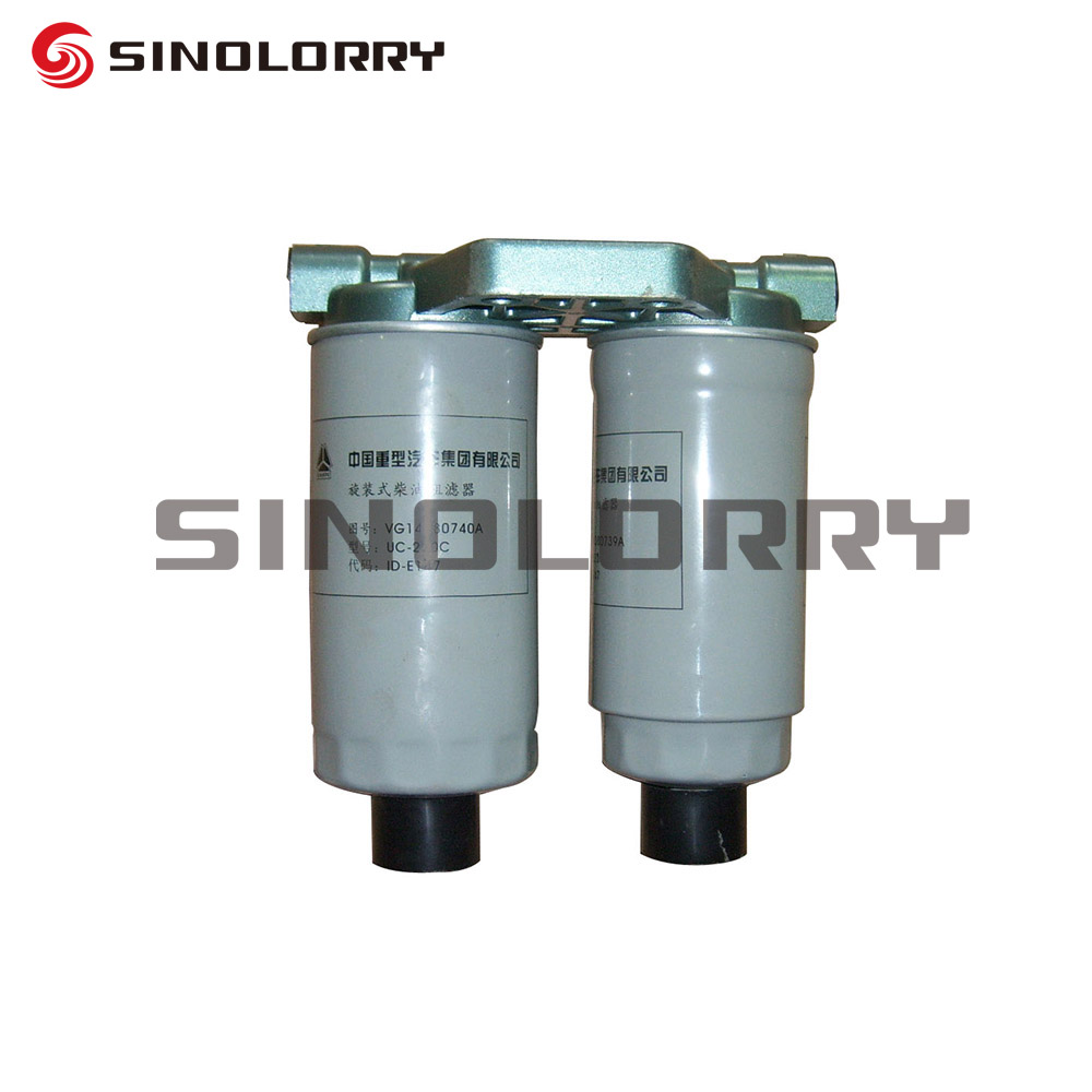 Запчасти для двигателя SINOTRUCK HOWO WD615 VG14087295A, топливный фильтр в сборе, запчасти для грузовика HOWO, сделано в Китае