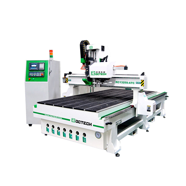 Фабрика цзинаня 3 axis cnc Смены Инструмента 1325 УВД ЧПУ RC1325S-ATC! Оборудование для резки древесины