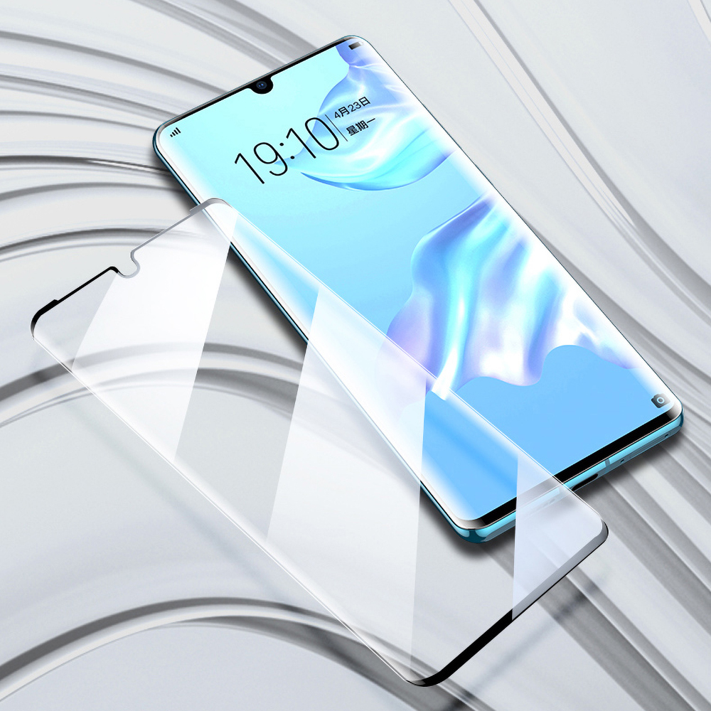 Закаленное стекло для huawei P30 pro, защитная пленка на весь экран