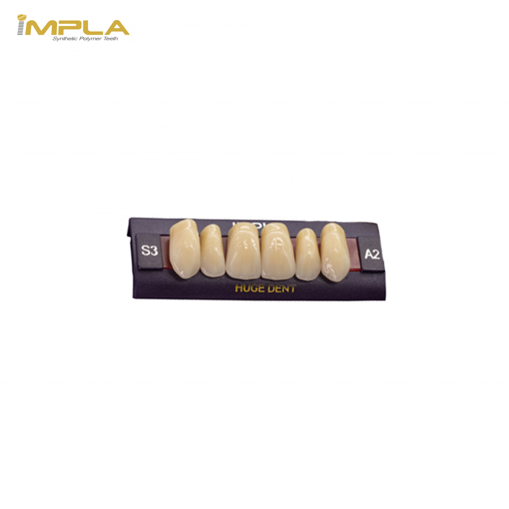 Shandong Huge Dental Material Corp Factory Wholesaler Best Selling DCL Technology Resin Teeth IMPLA used in Implant 5 Layers