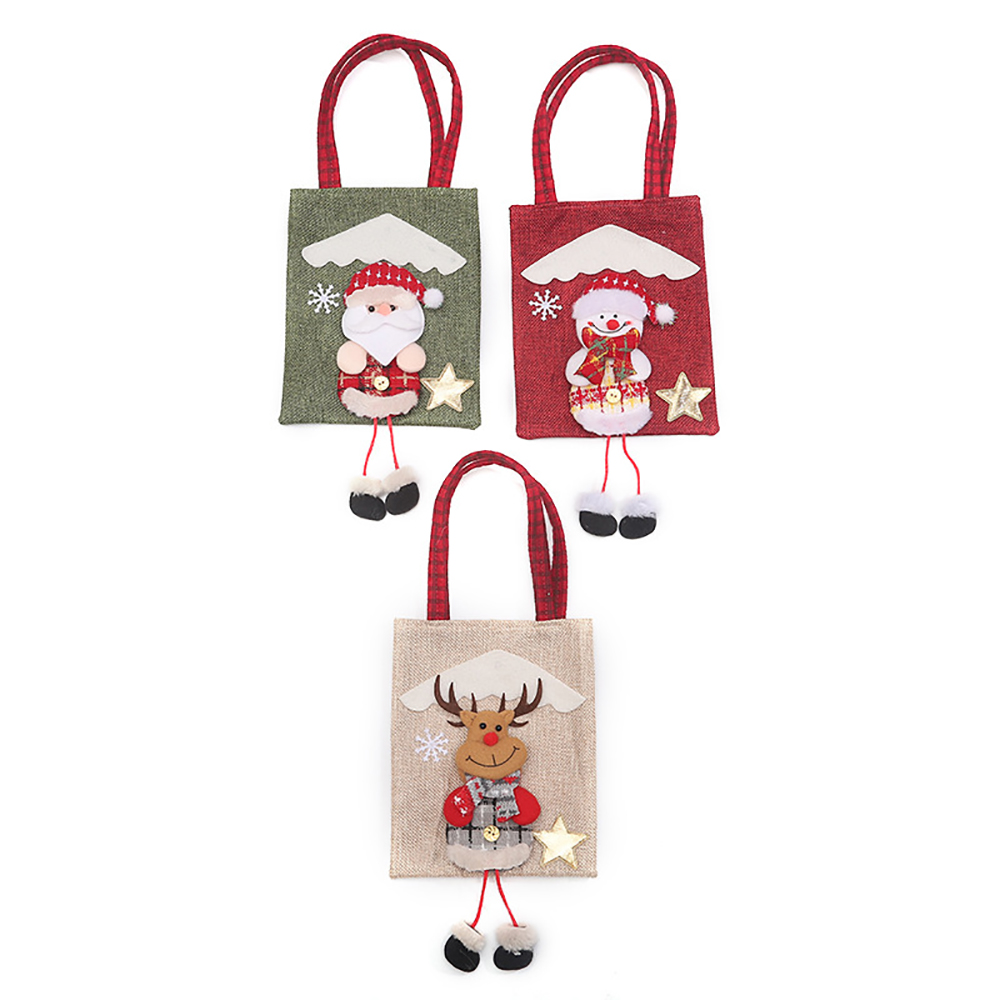 Umbrella doll Christmas Ornament Linen Cloud Three-dimensional Male Handbag Kindergarten Graduation Gift Halloween Pocket H18