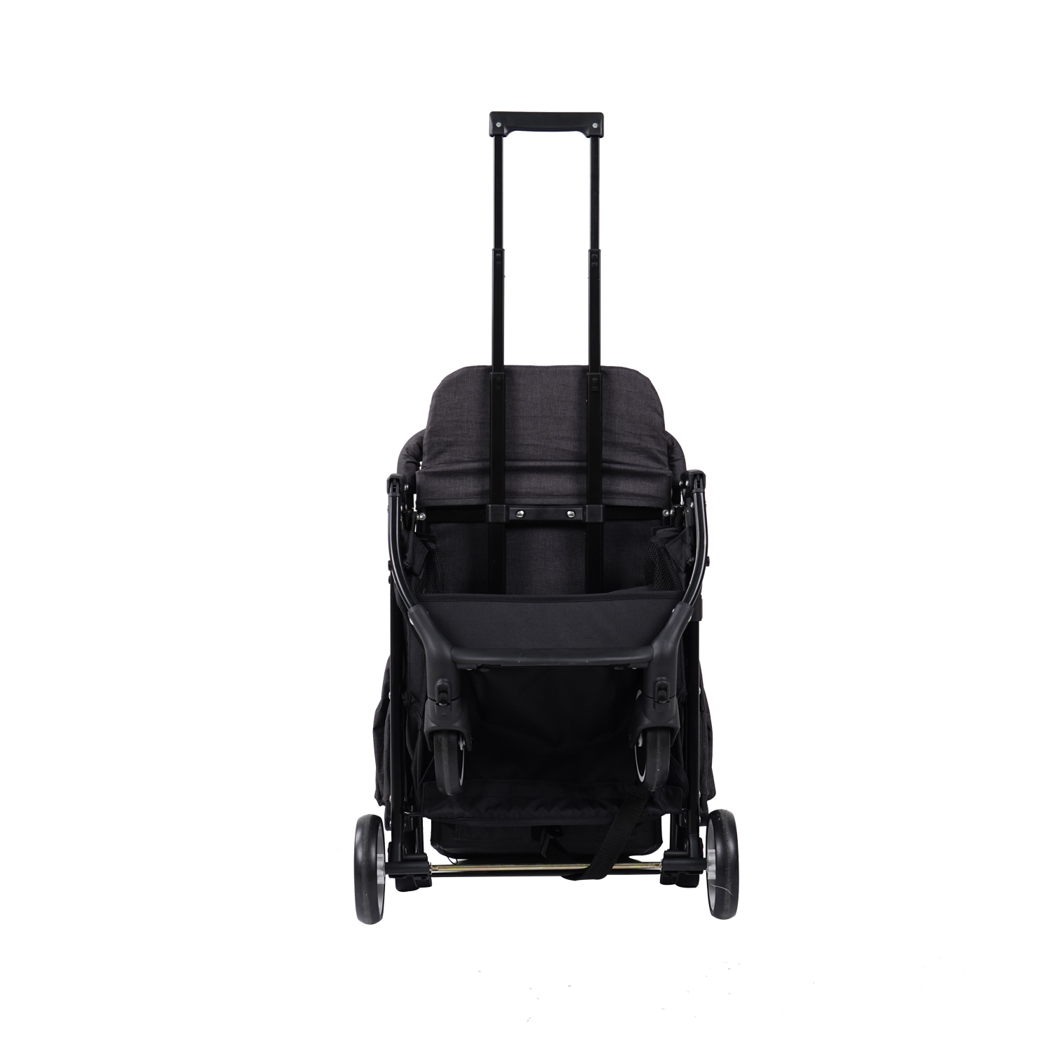 High Quality 360 Luxury 3-in-1 Baby Stroller 4-Wheel Alloy Fabric Walkers Carriers Children 3 Years Old Folded Features