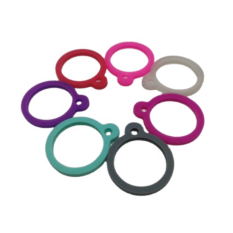 Oksilicone силикон 39 мм • круглая форма • бирка для животных глушитель резиновые глушители для военной Dog Tag бирки кота глушители набор