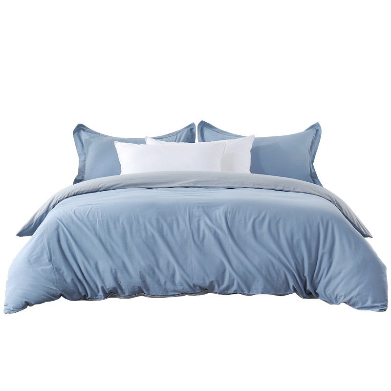 RUIKASI RKSB-0272 Ruikasi Tribute Silk 100% Cotton Bedding Sets Super Silky Cotton Sateen Duvet Cover Set