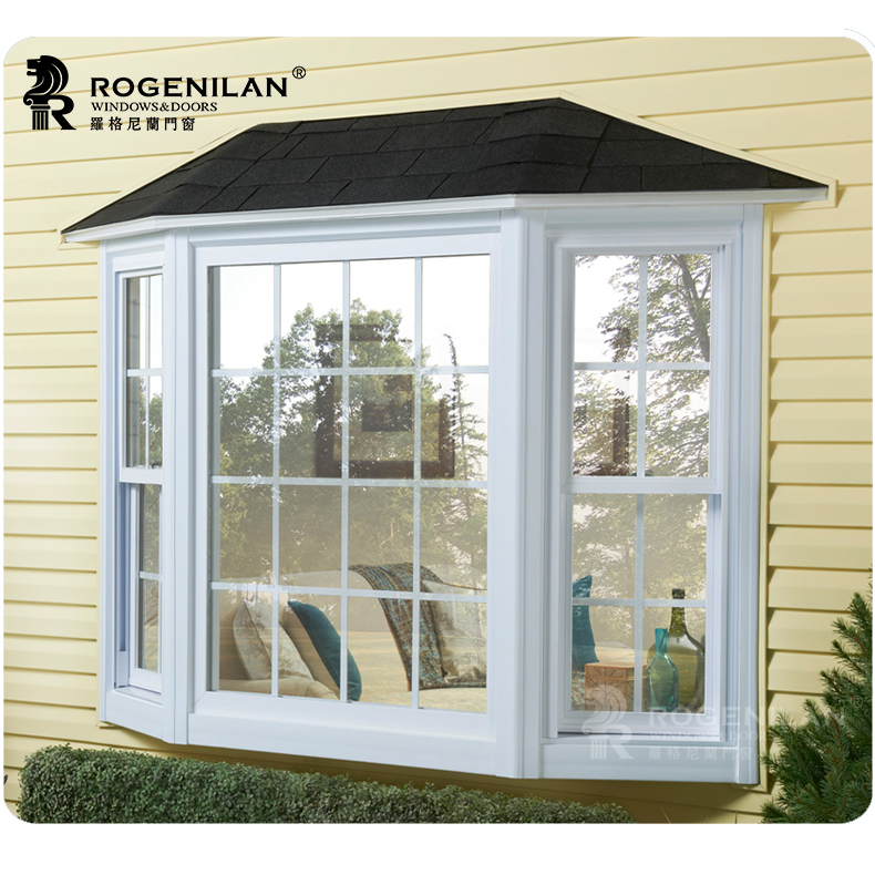 Modern Popular Double Glazed Aluminum Soundproof Casement bay window Aluminium Windows