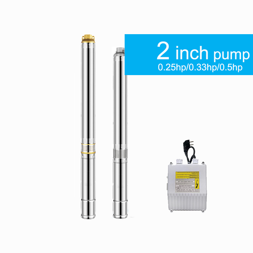 2-inch submersible pump 46mm 220v/50hz 0.18kw 0.25kw 0.37kw submersible deep well pump