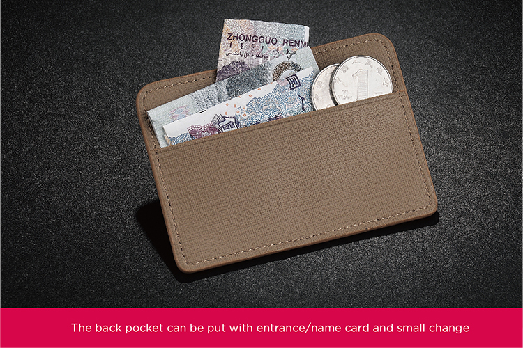 Hot sale factory supply for office and school use leather card holder