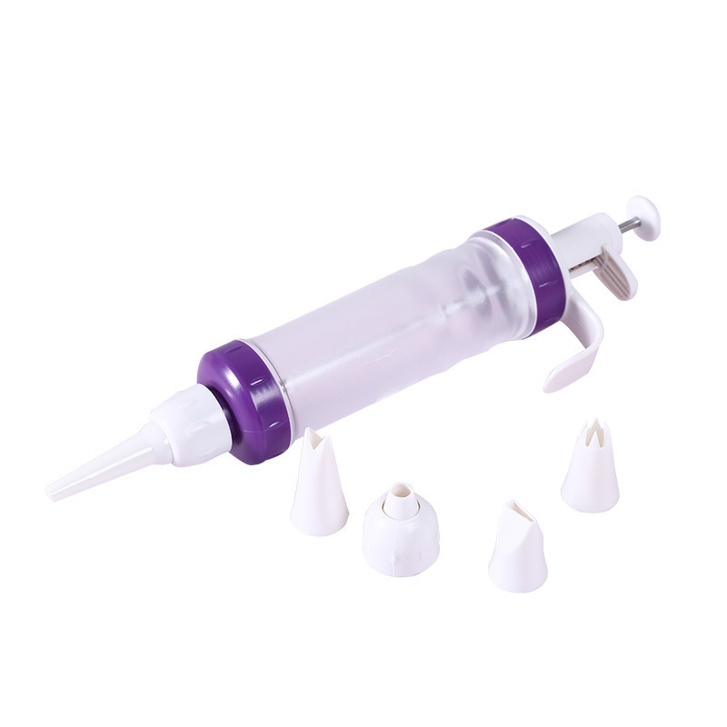 ABS Kitchen Gadgets Baking Cake Tools 8pcs set cake Cupcake Decoration Filling Injector Cream Syringe