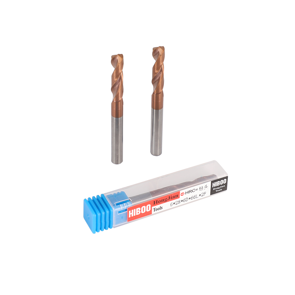Solid Tungsten Carbide CNC Twist Drill Bits Tungsten Carbide For Machine Tools