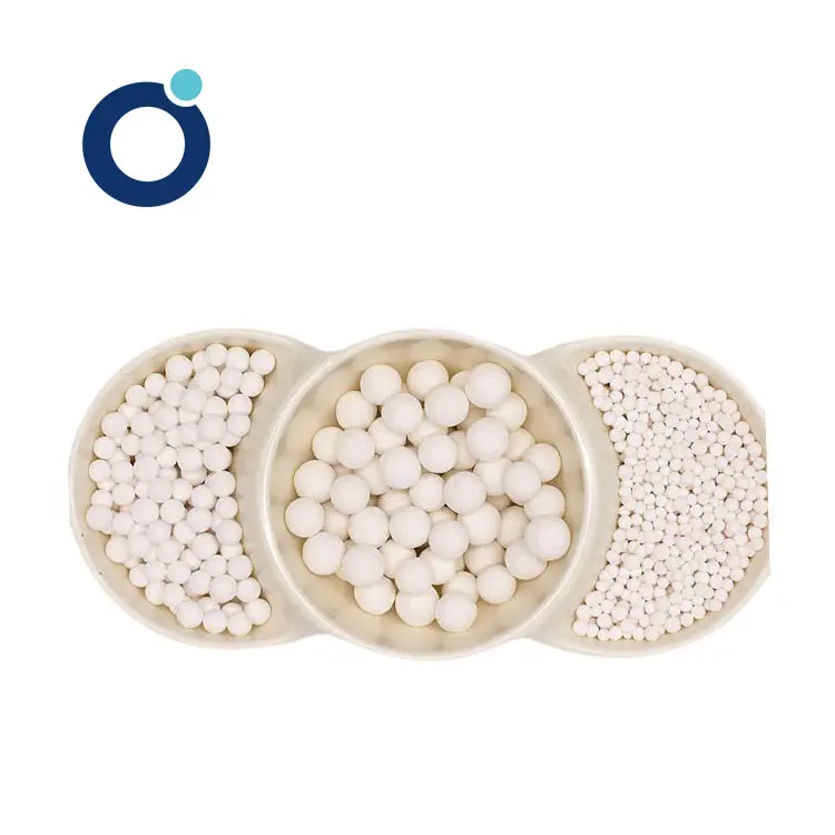 JOOZEO Desiccant Adsorbent Catalyst Carrier K2 Activated Alumina Balls Activated Alumina Bead