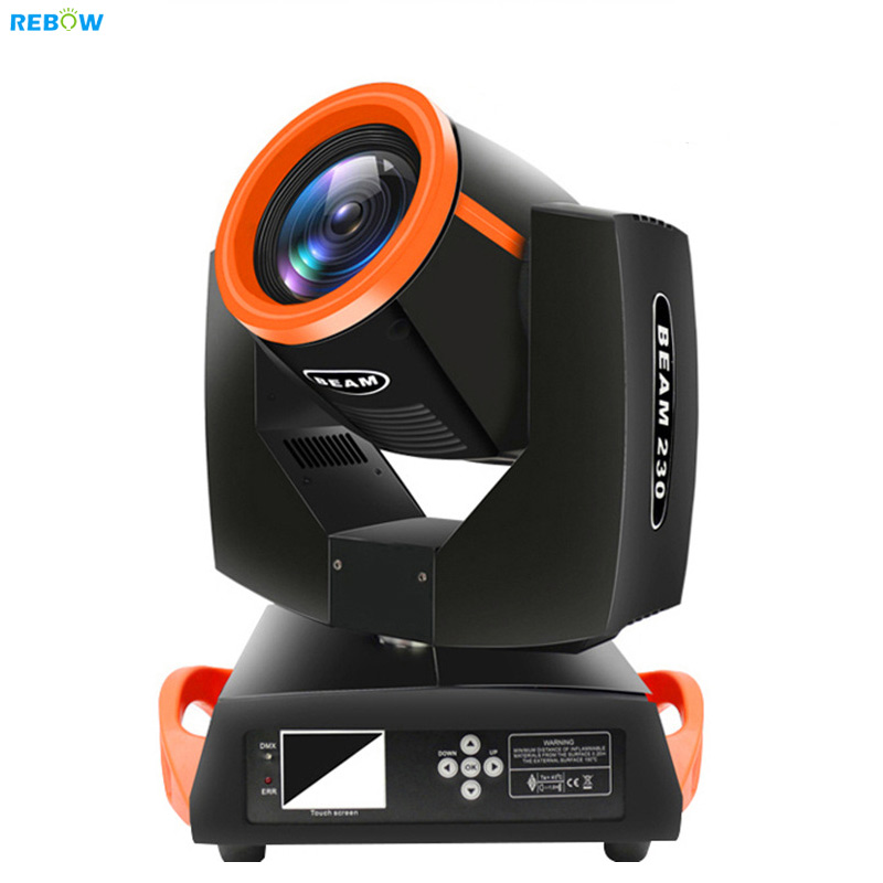 Диско-светильник DMX512 RGBW 7r, ретро-светильник с шарпированным движущимся лучом, сценическое украшение для ночного клуба