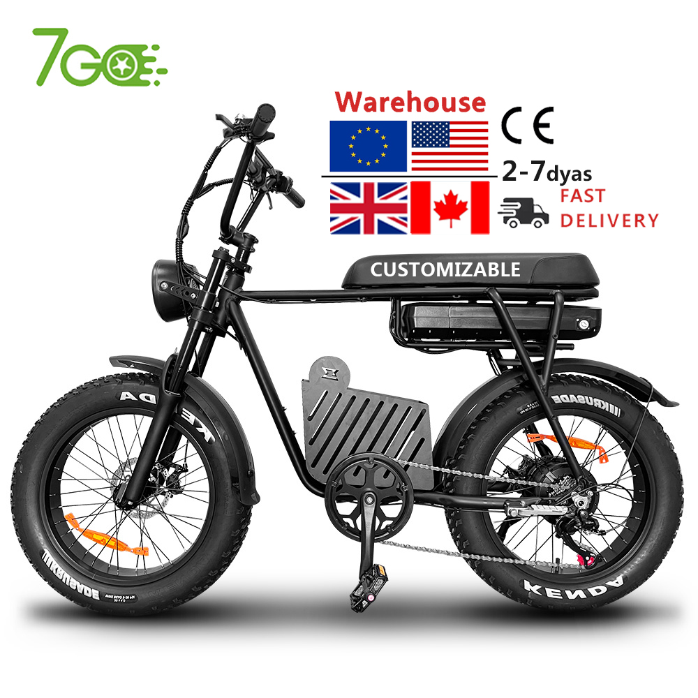 Стандарта ЕС, США, Великобритании Ca склад электронного велосипеда 48V 750W 1000W 12.5Ah Эл Байк внедорожный город, фара для электровелосипеда в взрослых с толстыми покрышками гибридный Электрический велосипед