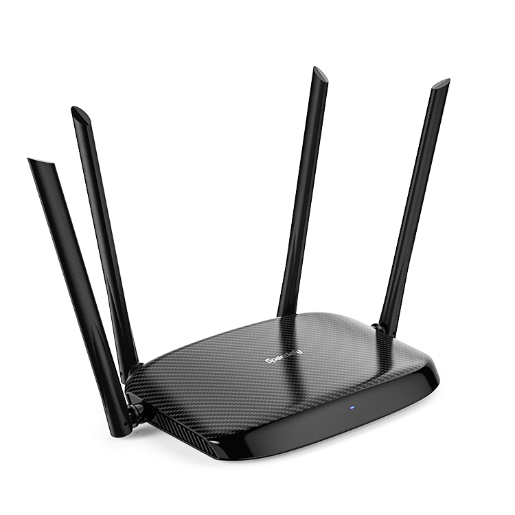 2.4G&5G Wifi wireless router transmission rate 867Mbps high speed 6dBi 4 external antenna network