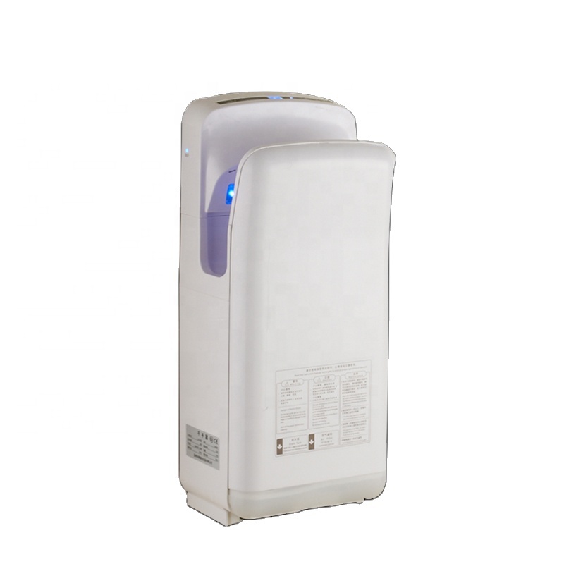 High speed automatic wall mounted jet air hand dryer