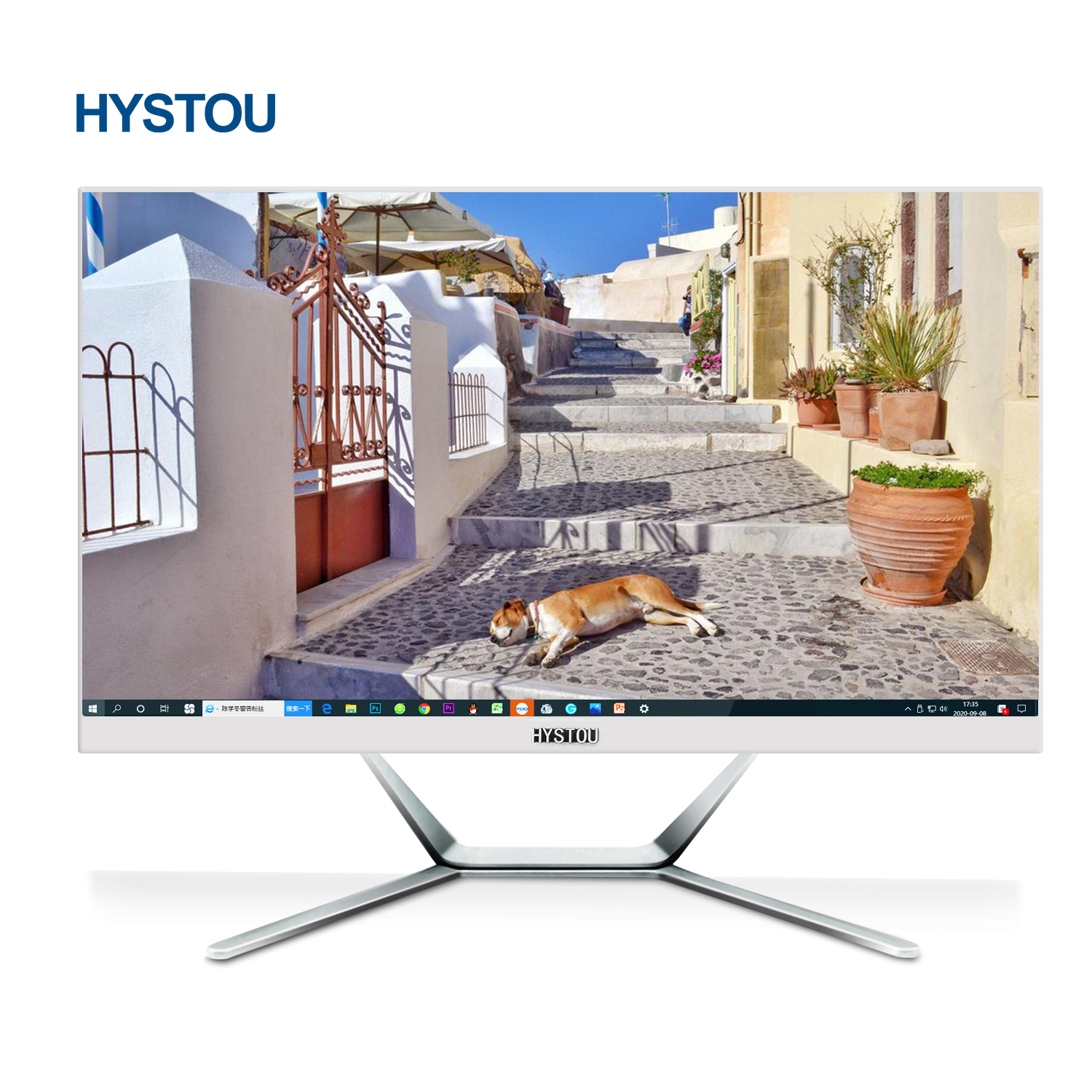 Hystou Core I5 I7 Настольный ПК игровой A1 I7-8269U все в одном настольный компьютер