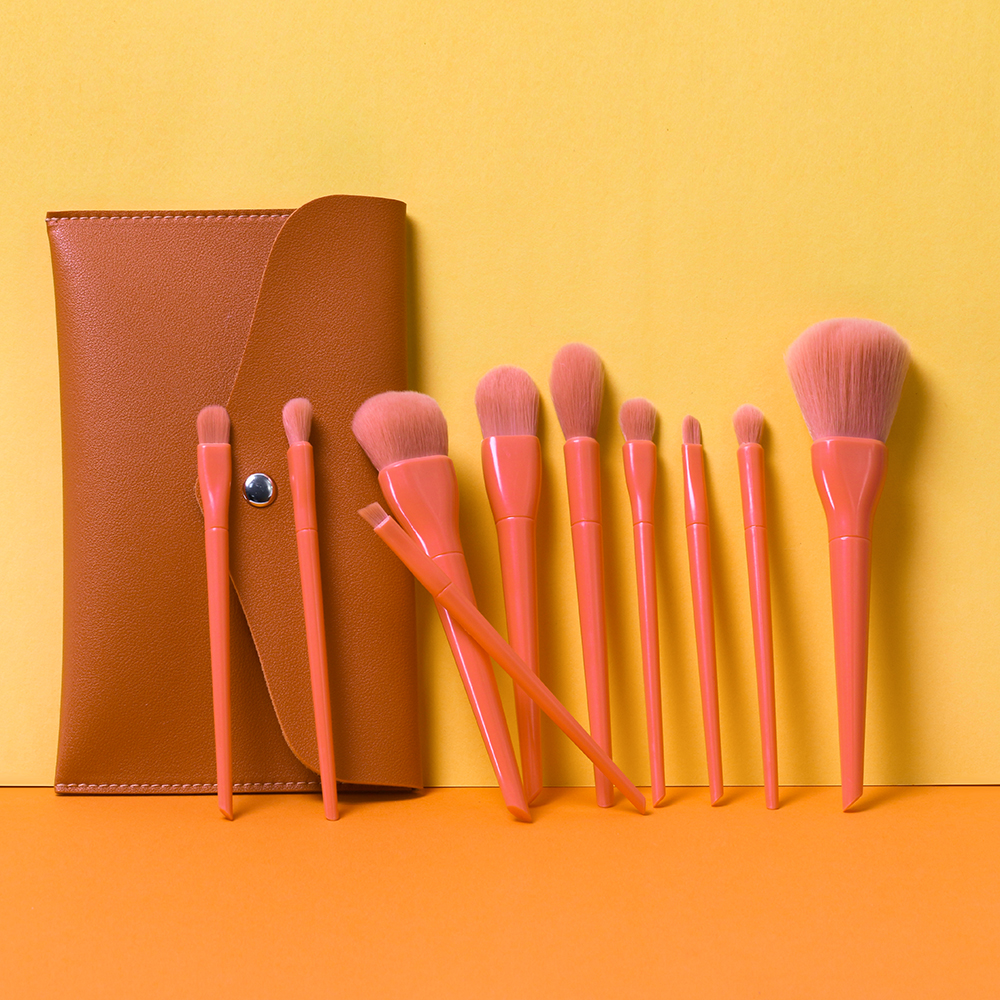 Factory Direct Beauty Makeup Brushes Customized 10Pcs Beauty Brushes Set for Cosmetics