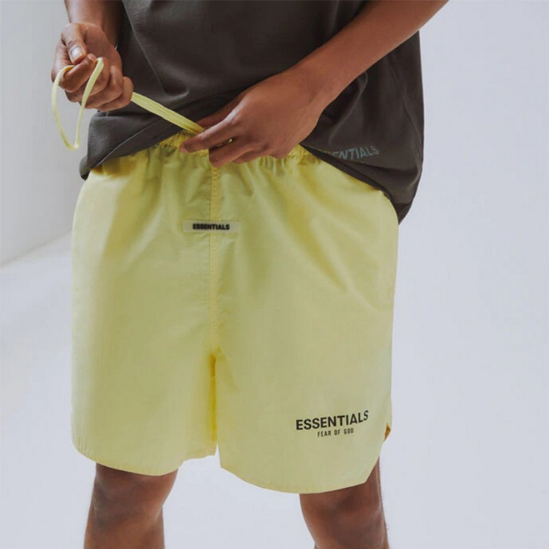 2021 High Quality Men's Nylon Shorts Casualwear Sports Drawstring Shorts