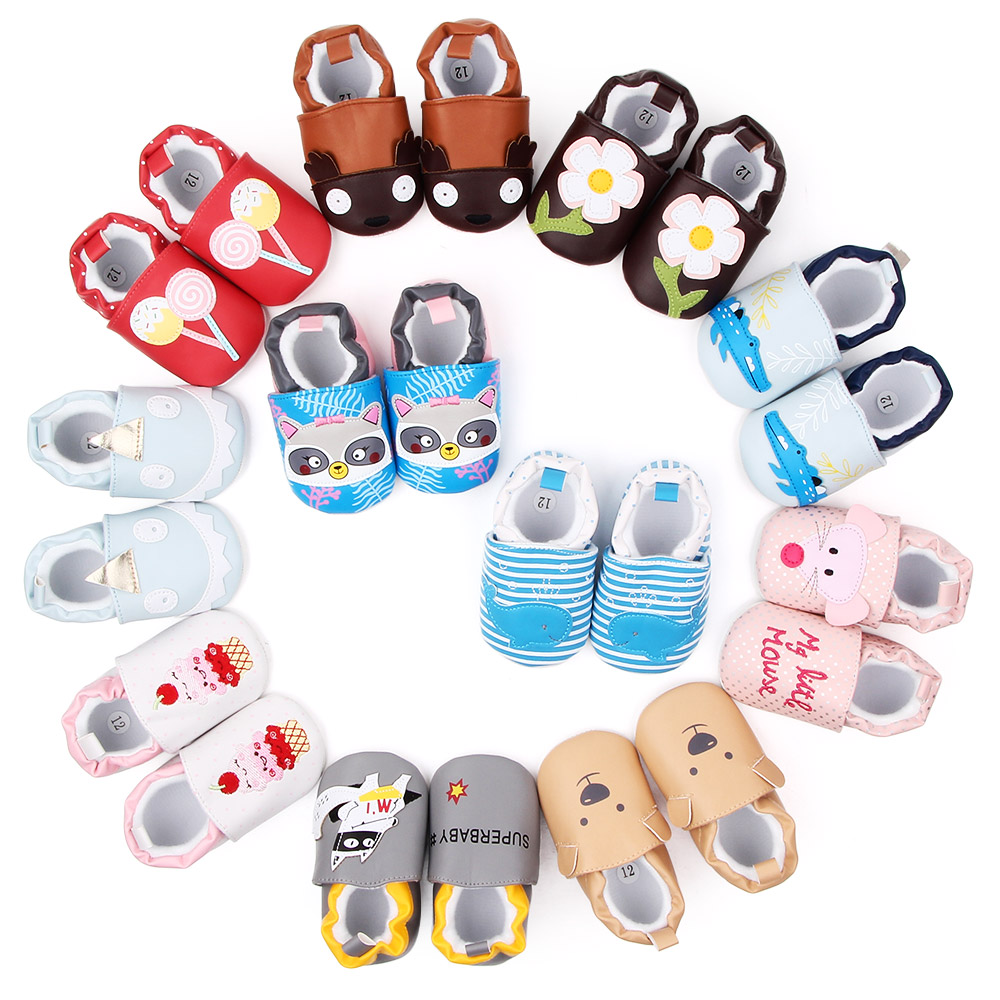 Детская обувь для мальчиков и девочек, милая мультяшная обувь prewalk gShoes, детская повседневная обувь