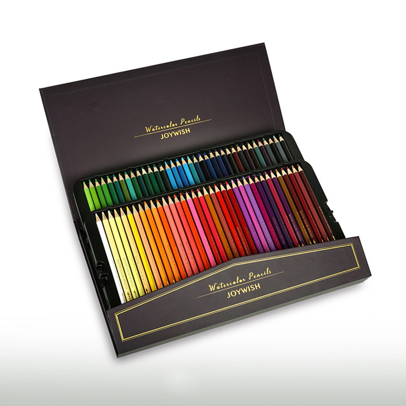72 Colors Professional Watercolor Pencils Artistic Oil Color Pencils For Drawing Set wooden Colored Student Gifts Art Supplies