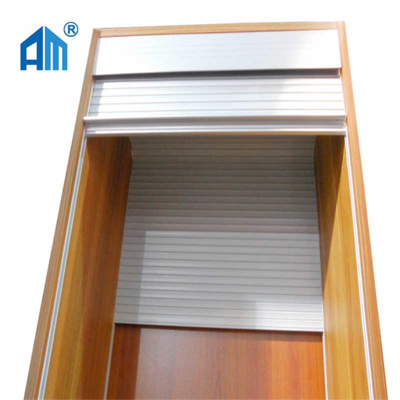 Customized Aluminium Accessories Roller Shutter 60x150cm PVC Roller Shutter Slat For Kitchen Cabinet Shutter Door
