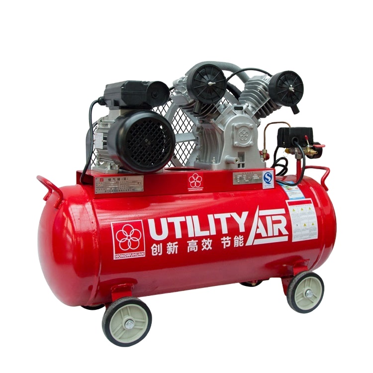 Низкий уровень шума апком оптовая продажа Ременный привод 220V 240V 3-ех фазовое питания 2HP 1.5KW поршневой воздушный компрессор для продажи