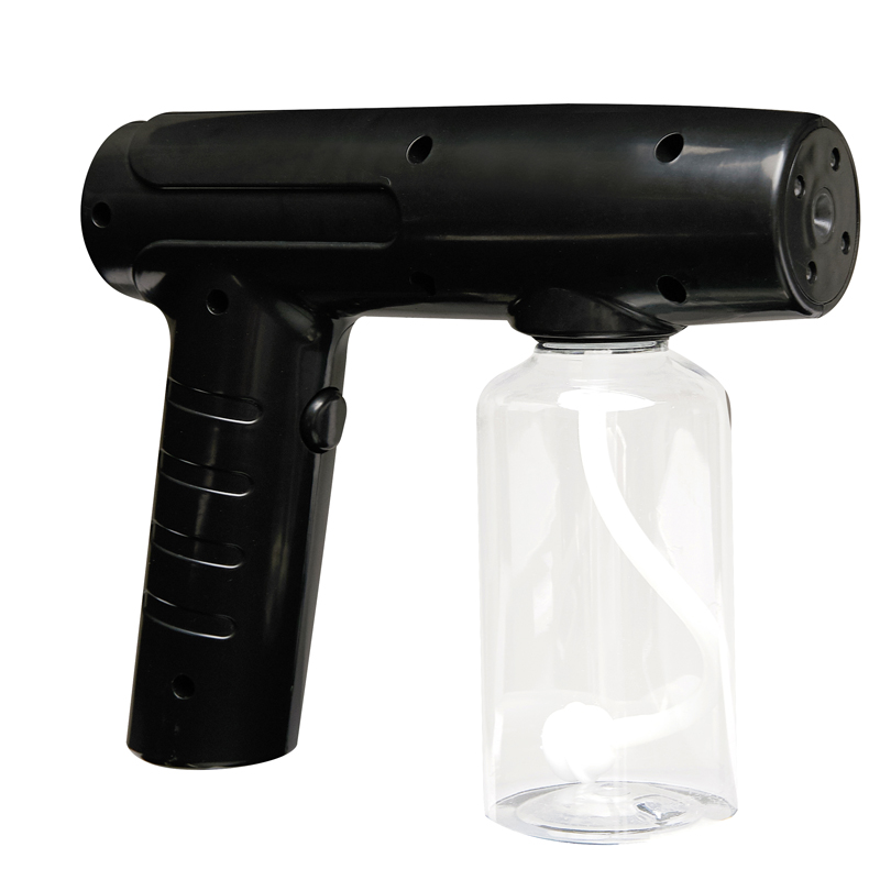 Holink Handheld rechargeable Blu Ray Electrostatic Disinfection Sprayer wireless Nano Steam Gun For Hospital And School