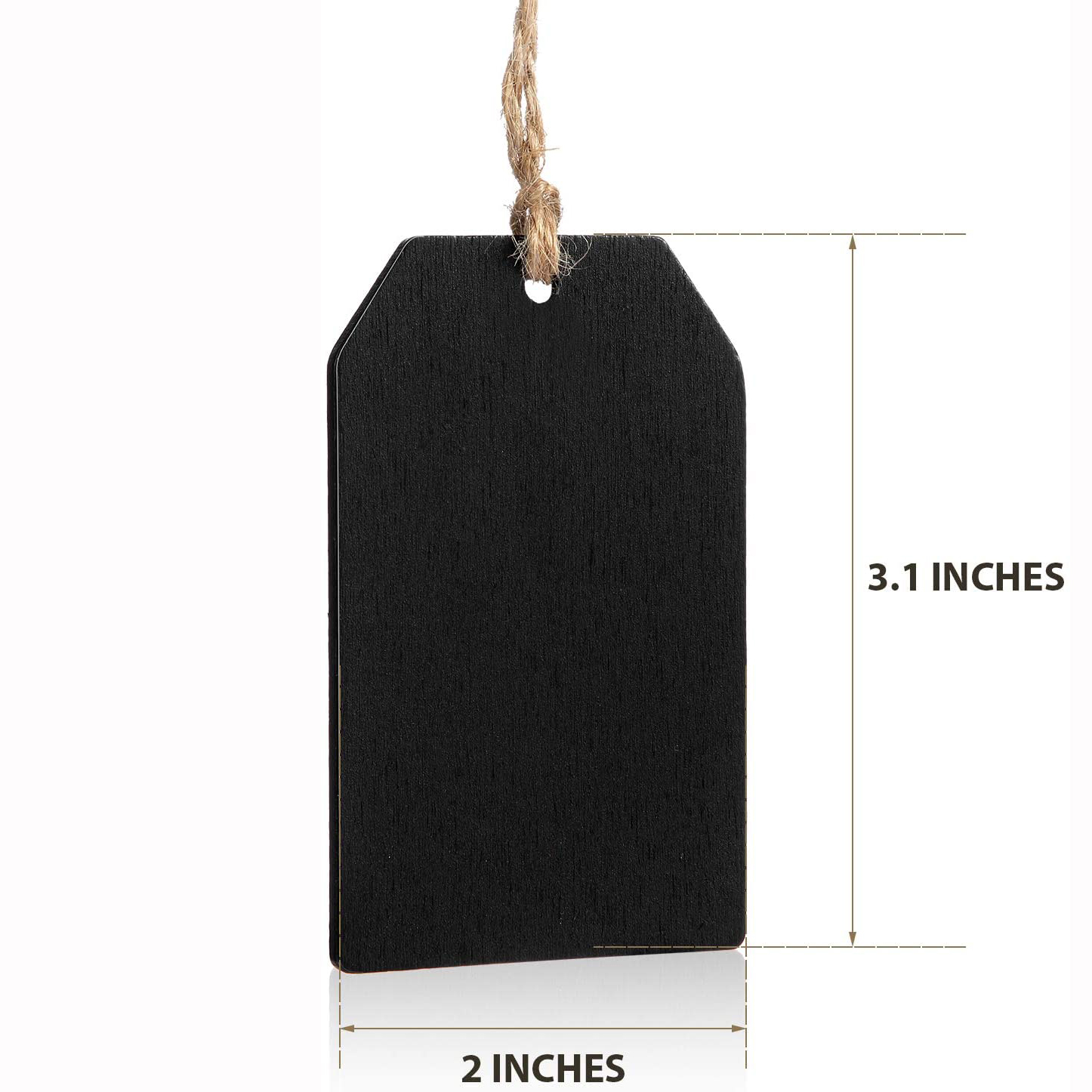 Mini writing board creative food label board bottle jar board