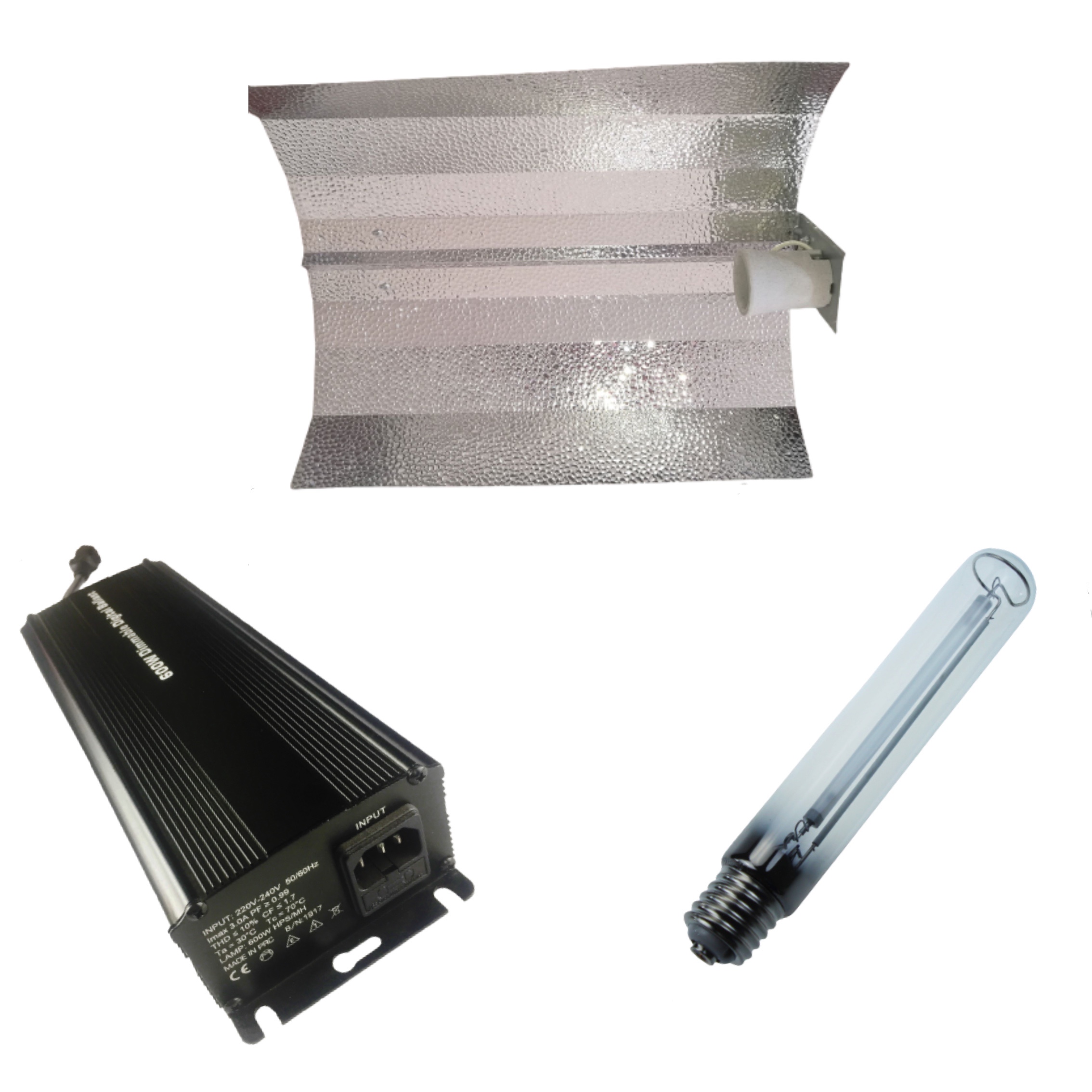 600W Kit 600W HPS MH Digital Dimmable Ballsst Grow Light System Kit