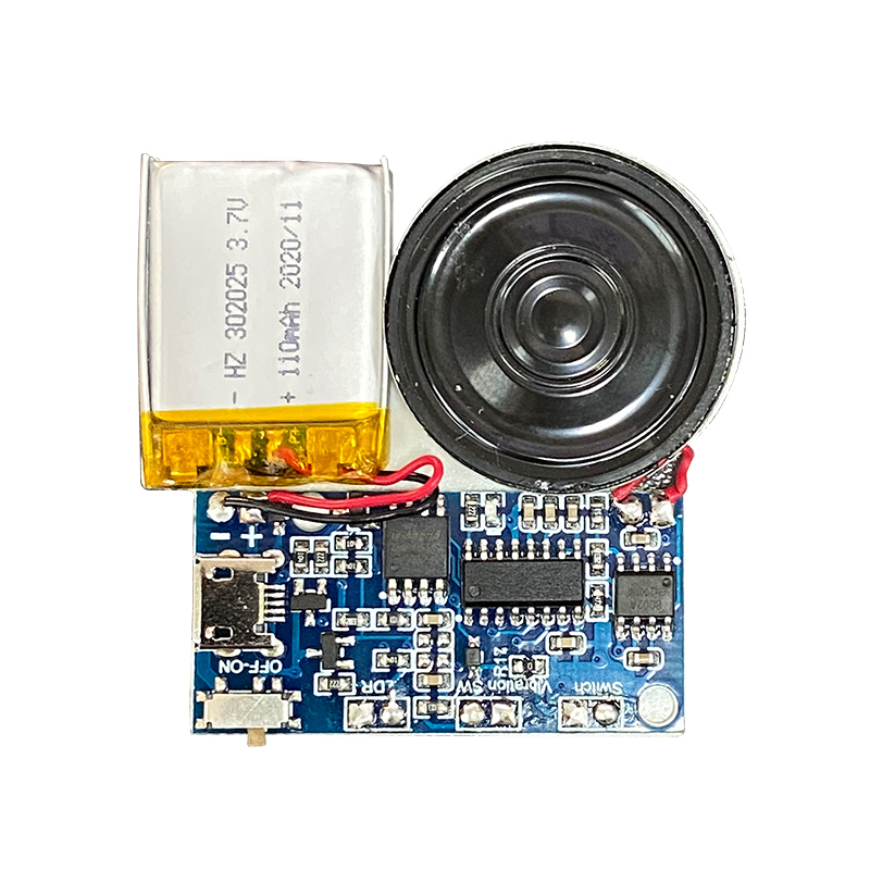 Заводская прямая кнопка управления активация MP3 музыка IC PCB звуковой модуль USB загружаемый звуковой модуль для поздравительных открыток